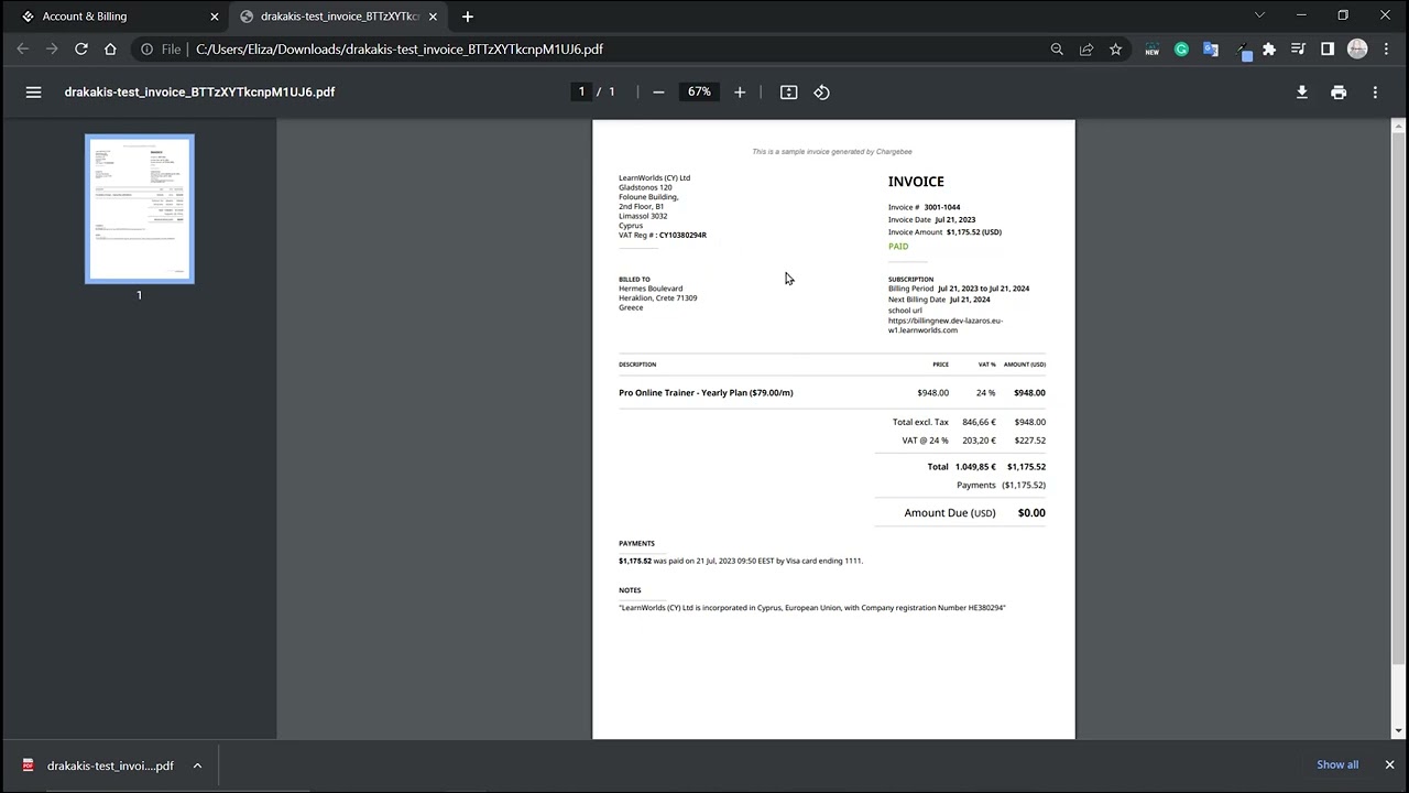 How to manage your LearnWorlds account