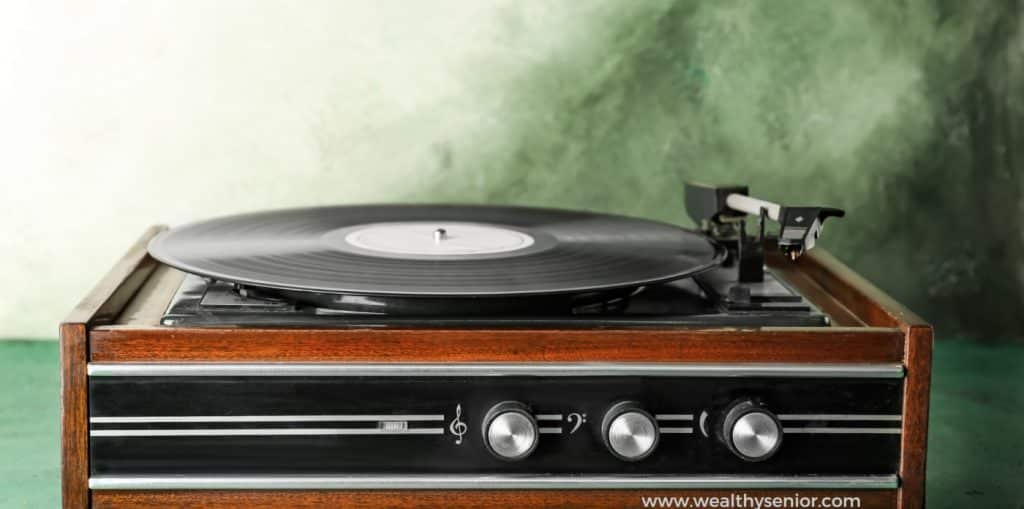 Nostalgic Reminiscences of Vinyl record player