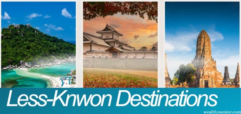 Less known destinations for wealthy seniors